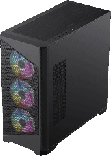 Компьютерный корпус mATX, без блока питания Gamemax Destroyer MB mATX case, black, w/o psu, w/1xUSB3.0+2xUSB2.0, Combo Audio, w/3x12cm FRGB front fan (FN-FF12X), w/1x12cm FRGB rear fan (FN-FF12X)