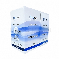 Кабель SkyNet Premium FTP outdoor 4x2x0,51, медный, FLUKE TEST, кат.5e, однож., 305 м, box, черный