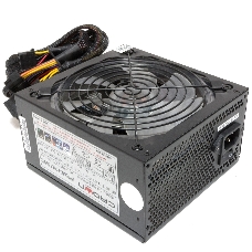 Блок питания CROWN CM-PS650W PLUS (ATX 650W, 20+4in 450mm, 140mm red LED FAN, SATA*4, IDE*4, FDD*1, 4+4pin, 6+2pin PCI-E*1)