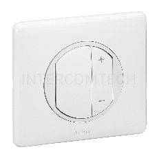 Рамка Legrand 066631 - Программа Celiane - 1 пост - Белый глянец