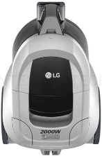 Пылесос LG VC-5420NNTS 2000Вт/380 Вт, контейнер 1,3л., НЕРА 11 фильтр, стальная телескопическая трубка, Кнопка Вкл/Выкл на корпусе, цвет серебро