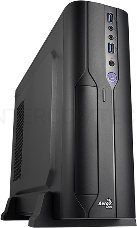 Корпус Miditower Aerocool Cs-101 Black , mATX, черный 400W EN54722