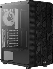 Корпус Aerocool Hive-G-BK-v2 черный без БП ATX 4x120mm 1xUSB2.0 2xUSB3.0 audio bott PSU