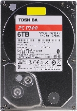 Жесткий диск Toshiba SATA-III 6Tb HDWD260UZSVA P300 (5400rpm) 128Mb 3.5