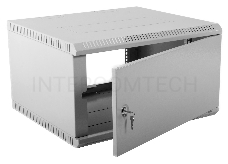 Шкаф телеком. настенный разборный 6U (600х650) дверь металл (ШРН-Э-6.650.1)