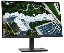 Монитор 23.8 Lenovo ThinkVision S24e-20 Black (VA, 1920x1080, 4 ms, 178°/178°, 250 cd/m, 3M:1, VGA+HDMI) (62AEKAT2EU)