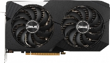 Видеокарта Asus DUAL-RX6650XT-O8G AMD Radeon RX 6650XT 8192Mb  PCI-E 4.0 128 GDDR6 2447/17500 HDMIx1 DPx3 HDCP Ret