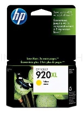 Картридж струйный HP 920XL CD974AE желтый для HP OJ 6000/6500 (700стр.)