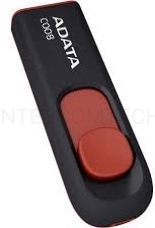 Флэш Диск USB 2.0 ADATA Flash Drive 64Gb С008 Black-Red