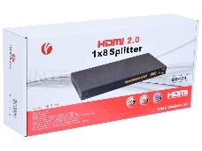 Разветвитель HDMI Spliitter 1=>8  2.0v, VCOM <DD428>