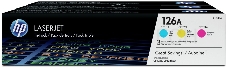 Тонер-картридж комплект HP CF341A голубой/пурпурный/желтый для LJ CP1025 3 х 1000 стр