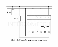 Реле времени PCU-507 (многофункц. два независимых вр. 1 мод. 230В 2х8А 2P IP20 монтаж на DIN-рейке) F&F EA02.001.022