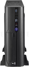 Корпус Miditower Aerocool Cs-101 Black , mATX, черный 400W EN54722