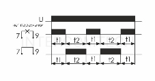 Реле времени PCU-507 (многофункц. два независимых вр. 1 мод. 230В 2х8А 2P IP20 монтаж на DIN-рейке) F&F EA02.001.022