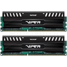 Модуль памяти Patriot DIMM DDR3 16Gb VIPER3 KIT (8GbX2) 1866MHz CL10 [PV316G186C0K] Black Mamba