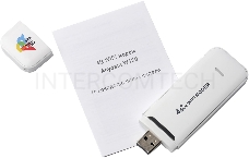 Модем 3G/4G Anydata W150 USB Wi-Fi Firewall +Router внешний белый