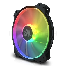 Вентилятор для корпуса 1 Ватт Cooler Master MasterFan MF200R ARGB Fan (3-Pin connector), 200mm