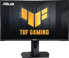 Монитор 27 ASUS VG27VQM VA LED изогнутый, 1920x1080, ProGaming, 1ms, 350cd/m2, 178°/178°, 100Mln:1, 240Hz, Freesync, DVI, HDMI*2, DP, USB-hub, MM, HAS, Swivel, Tilt, VESA, Black, 90LM0510-B03E70 3 years