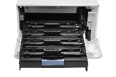 Принтер лазерный HP Color LaserJet Pro M455dn (3PZ95A), (A4, 600x600 dpi, 27(27)ppm, 1,25Gb, 2trays 50+250, Duplex, USB/GigEth)