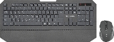 Клавиатура+мышь DEFENDER Berkeley C-925 Nano B Черный 45925 {Кл:104+12 М:6кн, 800/1200/1600}