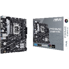 Материнская плата Asus PRIME B760M-K D4 Soc-1700 Intel B760 2xDDR4 mATX AC`97 8ch(7.1) GbLAN RAID+VGA+HDMI