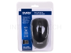 Мышь SVEN RX-305 Wireless черная  (RTL) USB 3btn+Roll