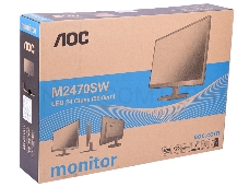 Монитор 23.6 AOC  M2470SWH черный MVA LED 5ms 16:9 HDMI M/M 1000:1 250cd 1920x1080 D-Sub FHD 3.5кг