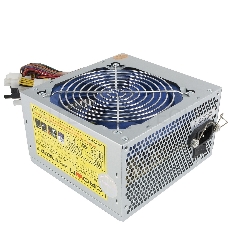 Блок питания CROWN CM-PS500 office (20+4in, 120mm FAN, SATA*2, PATA(big Molex)*3, FDD*1, 4+4pin, Lines 1x12V OEM, скоба)