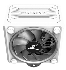 Кулер ZALMAN CNPS16X White, 120mm RGB FAN, 4 HEAT PIPES, 4-PIN PWM, 1350-2700 RPM, 20-32DBA, LONG LIFE BEARING, FULL SOCKET SUPPORT