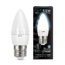 Лампа светодиодная Led Candle E27 9.5Вт 4100К Gauss 103102210