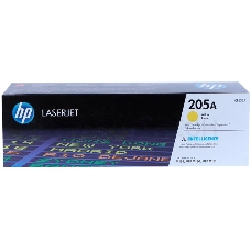 Тонер-картридж HP 205A жёлтый для HP LaserJet M180/M181 900 страниц.