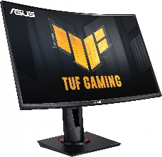 Монитор 27 ASUS VG27VQM VA LED изогнутый, 1920x1080, ProGaming, 1ms, 350cd/m2, 178°/178°, 100Mln:1, 240Hz, Freesync, DVI, HDMI*2, DP, USB-hub, MM, HAS, Swivel, Tilt, VESA, Black, 90LM0510-B03E70 3 years
