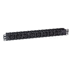 Блок розеток горизонтальный ExeGate ServerPro PDU-19H014 Al-8C19-C20, 19