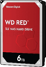 Жесткий диск Western Digital SATA-III 6Tb WD60EFAX NAS Red (5400rpm) 256Mb 3.5