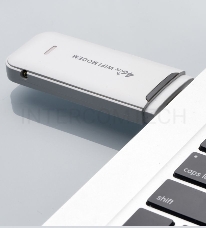 Модем 3G/4G Anydata W150 USB Wi-Fi Firewall +Router внешний белый