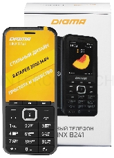 Мобильный телефон Digma LINX B241 32Mb серый моноблок 2.44