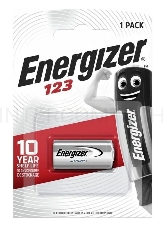 Батарейка Energizer CR123A BL1 Lithium 3V (1/6/60)