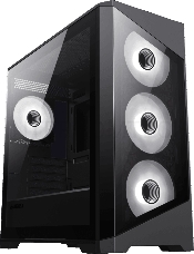 Компьютерный корпус mATX, без блока питания Gamemax Destroyer TGB mATX case, black, w/o psu, w/1xUSB3.0+2xUSB2.0, Combo Audio, w/3x12cm ARGB front fan (1xFN-12A-M6I, 2xFN-12A-S6I), w/1x12cm ARGB rear fan (FN