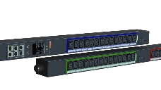 Интеллектуальный блок распределения питания ELEMY Rack PDU, Metered, ZeroU, (3) 16A, 400V, WEB, OLED, (42) C13 / Пр-во РФ