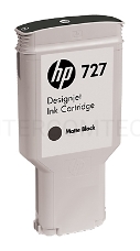 Картридж струйный HP 727 C1Q12A черный матовый, 300мл, для Designjet T920/T1500/T2500