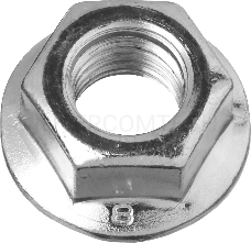 Гайка ЗУБР DIN 6923 с фланцем M14 5 кг кл. пр. 8 оцинк. 303630-14