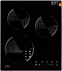 Индукционная варочная поверхность KRONA OMBRA 45 BL