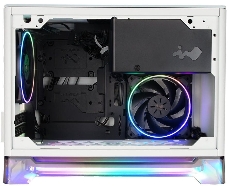 Корпус Inwin CF08A (A1PLUS) белый 650W ATX 4x120mm 2xUSB3.0 audio