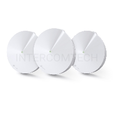 Роутер беспроводной TP-Link DECO M9 PLUS (DECO M9 PLUS(3-PACK)) AC2200 10/100/1000BASE-TX (упак.:3шт)