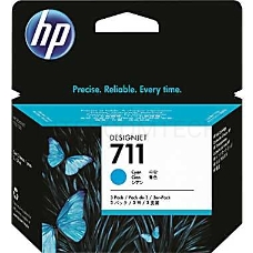 Картридж струйный HP №711 CZ130A голубой для HP DJ T120/T520 (29мл)