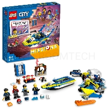 Конструктор Lego City Missions Water Police Detective Missions пластик (60355)