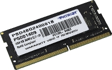 Память Patriot Memory 8GB DDR4 2400MHz SO-DIMM (pc-19200) PSD48G240081S CL17 SO-DIMM 260-pin 1.2В