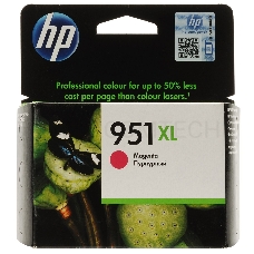 Картридж струйный HP №951XL CN047AE пурпурный для HP OJ Pro 8100/8600 (1500стр.)