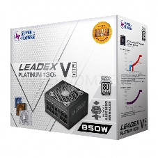 Блок питания Super Flower Power Supply Leadex V Pro Platinum, 850W, ATX, 120mm, 9xSATA, 6xPCI-E(6+2), APFC, 80+ Platinum, Full Modular