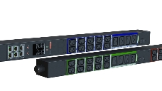 Интеллектуальный блок распределения питания ELEMY Rack PDU, Metered, ZeroU, (3) 16A, 400V, WEB, OLED, (30) C13 & (12) C19 / Пр-во РФ